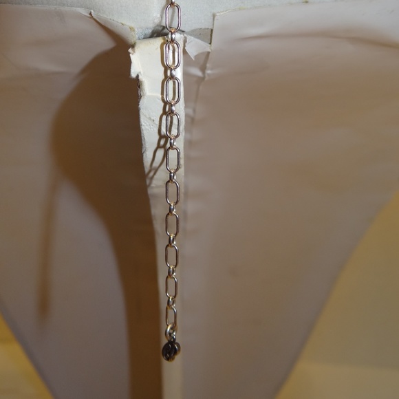 CP 17-21" Liquid Silver Turquoise Necklace - Picture 5 of 8